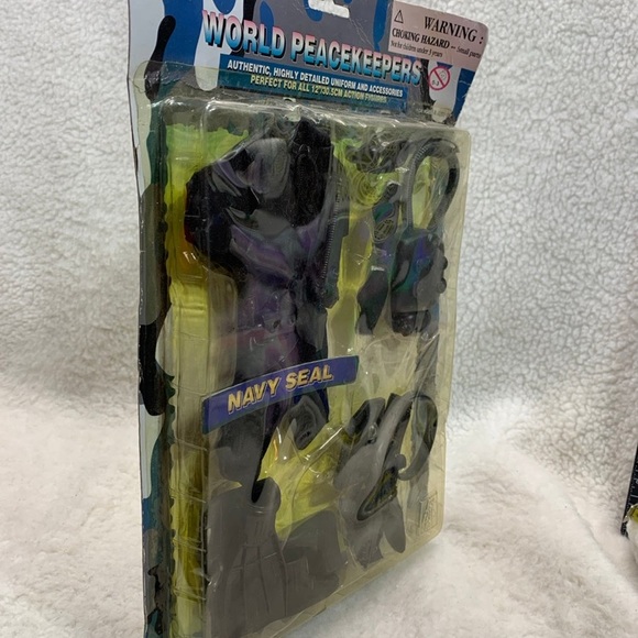 Power Team Elite Navy Seal for 12" action figure uniform & accessories vtg - Picture 7 of 12